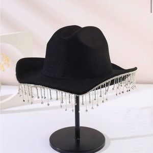 sparkley cowboy hat. great condition, never worn. great for party occasions